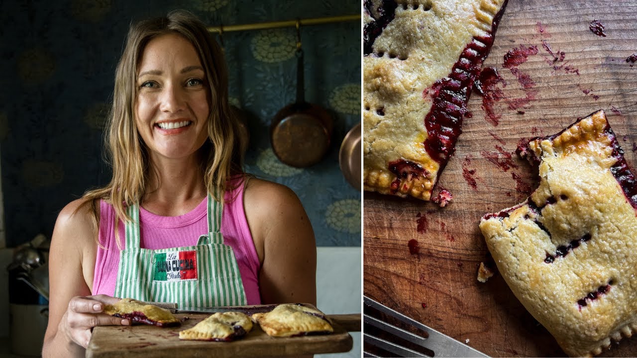 Like a PopTart... but SO MUCH better! | Summer Berry Hand Pies