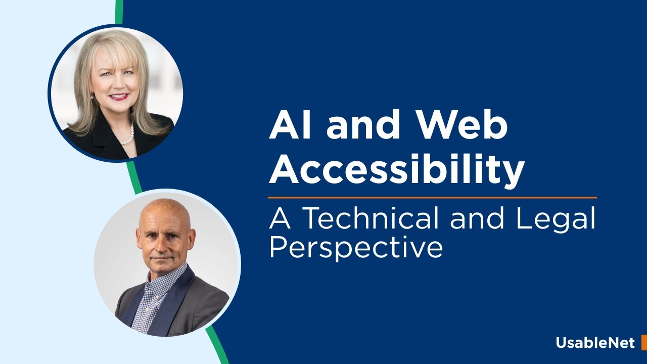 AI and Web Accessibility: A Technical and Legal Perspective