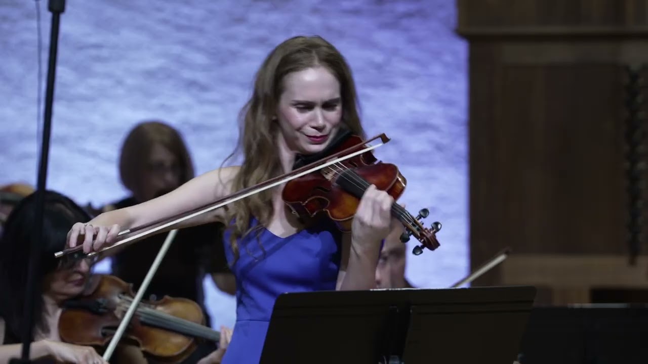 Anush Nikogosyan (violin) and Eduard Topchjan (conductor) perform David Haladjian&rsquo;s Violin Concerto 
