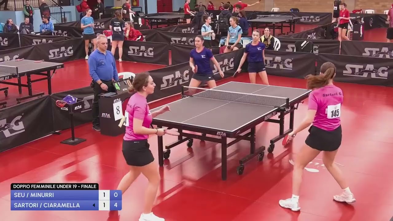 U19 Girls doubles FINAL | Seu/Minurri - Sartori/Ciaramella | Italian National Champ 2026