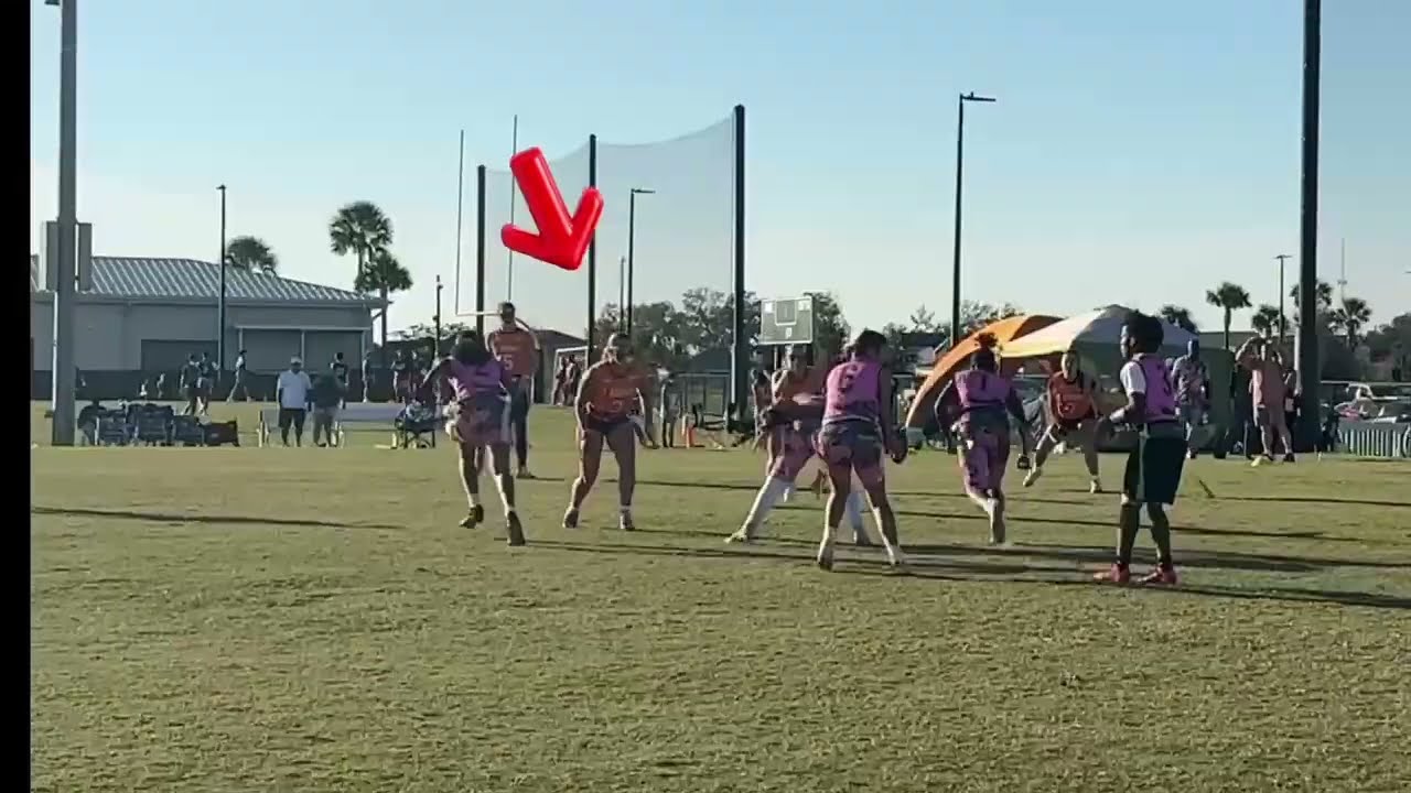 MAKING PLAYS All Over the Field! 🏈 Women’s Flag Football Highlights | Mia Garcia (2027)