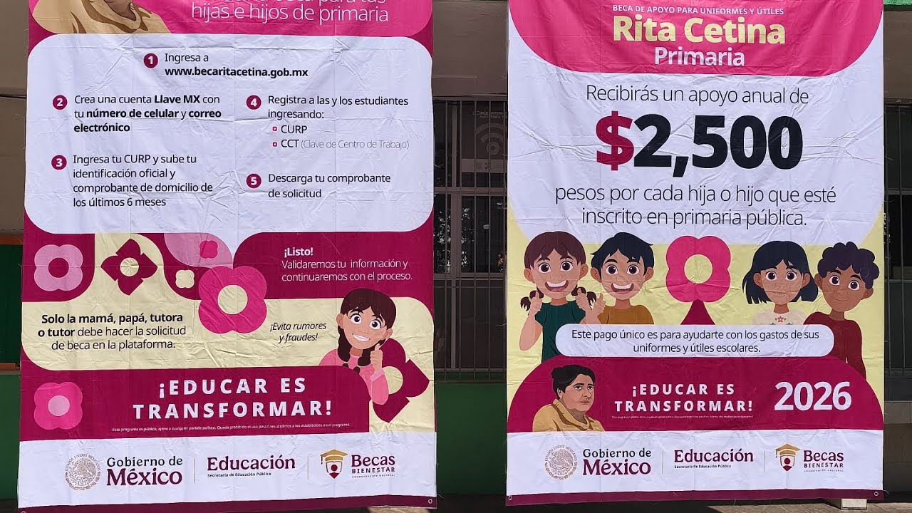 Junta BECA RITA CETINA a partir de 07 de  marzo 2026