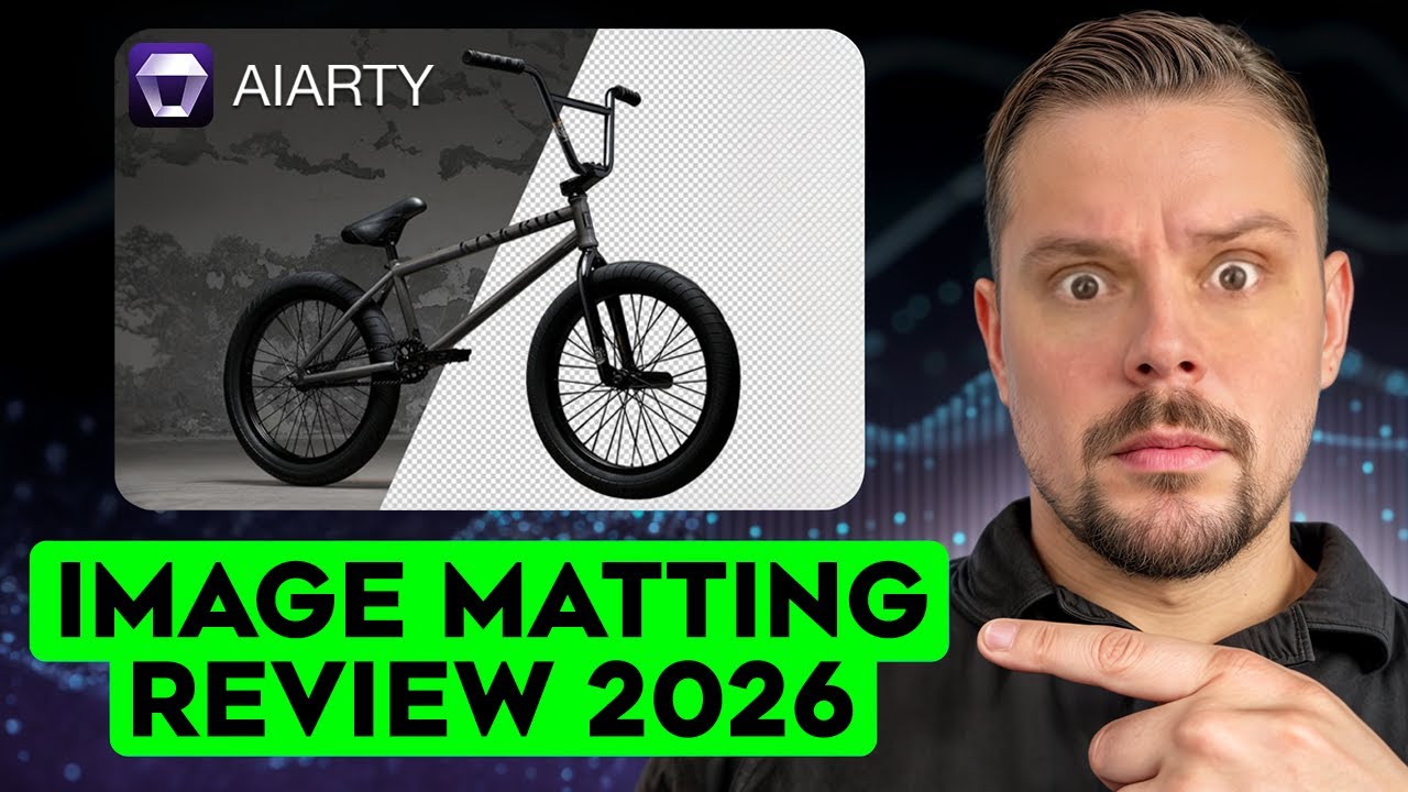 Обзор функции Aiarty Image Matting &mdash; 2026 | Лучший способ удаления фона (даже волос, стекла и меха!)