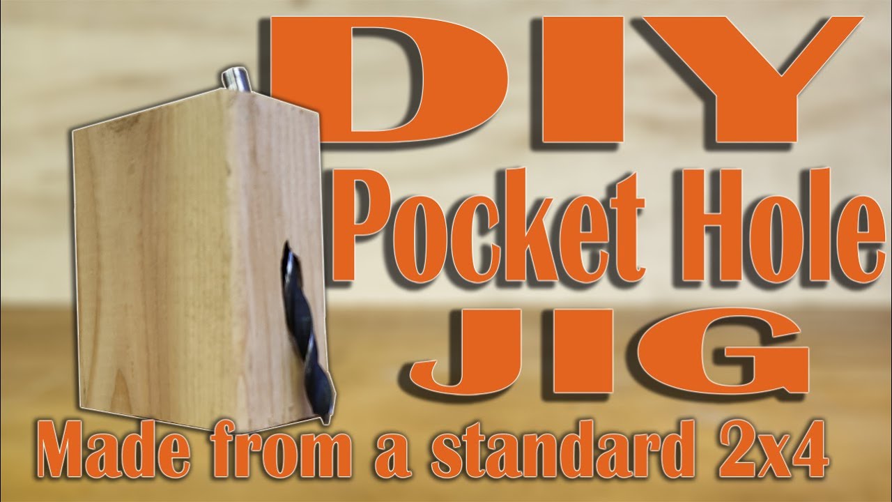 DIY Pocket Hole Jig made from a 2x4 | Bobby Sharp