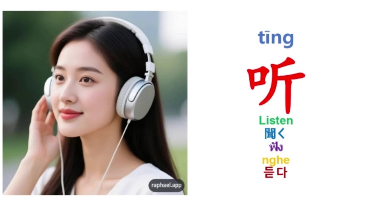 HSK1 Chinese basic vocabulary | characters