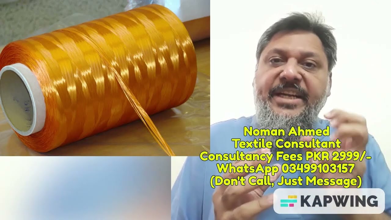 Japanese AirJet Yarn Spinning Technology | Read Disclaimer statement in description of this video