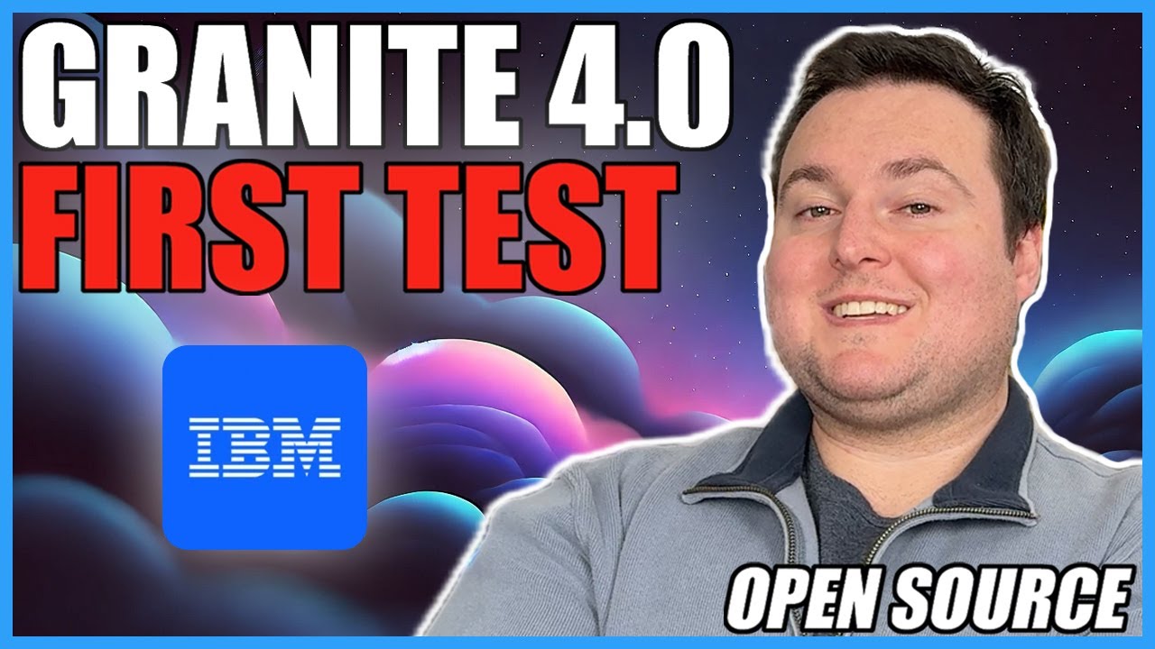 IBM Granite 4.0 First Look & Testing &ndash; IBM&rsquo;s New Open Source Models!