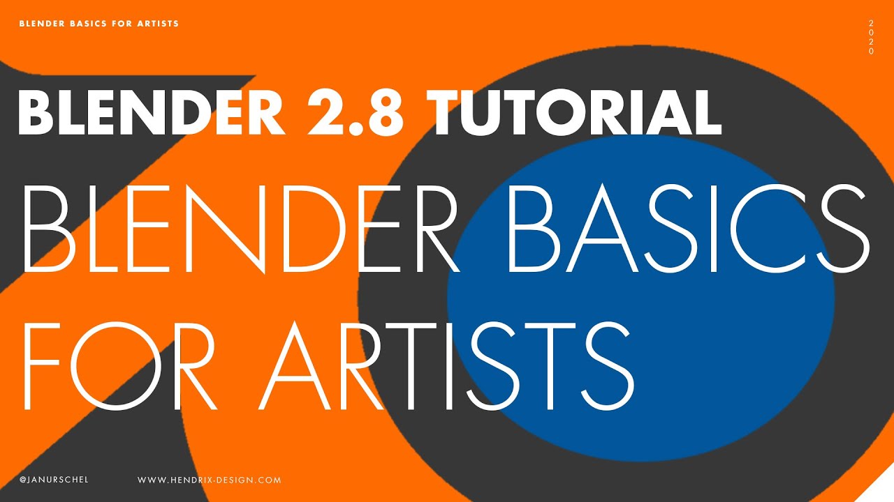 Blender 2.8 Basics for Artists, Designers and Creatives