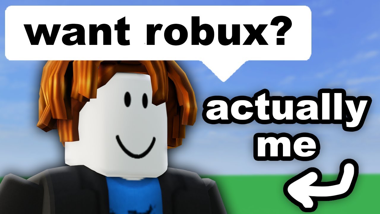 I Pretended to be a Roblox SCAM BOT