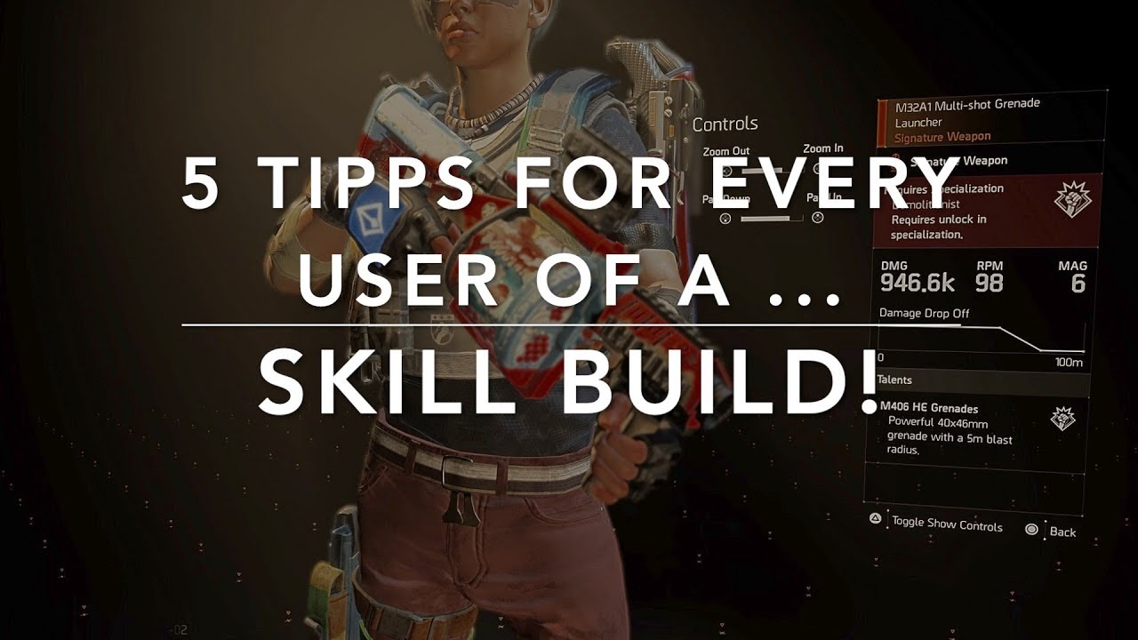 5 TIPPS - SKILL BUILD (how to heal, Skillpower vs. -haste, etc.) #Division2 #TheDivision2 #Guide
