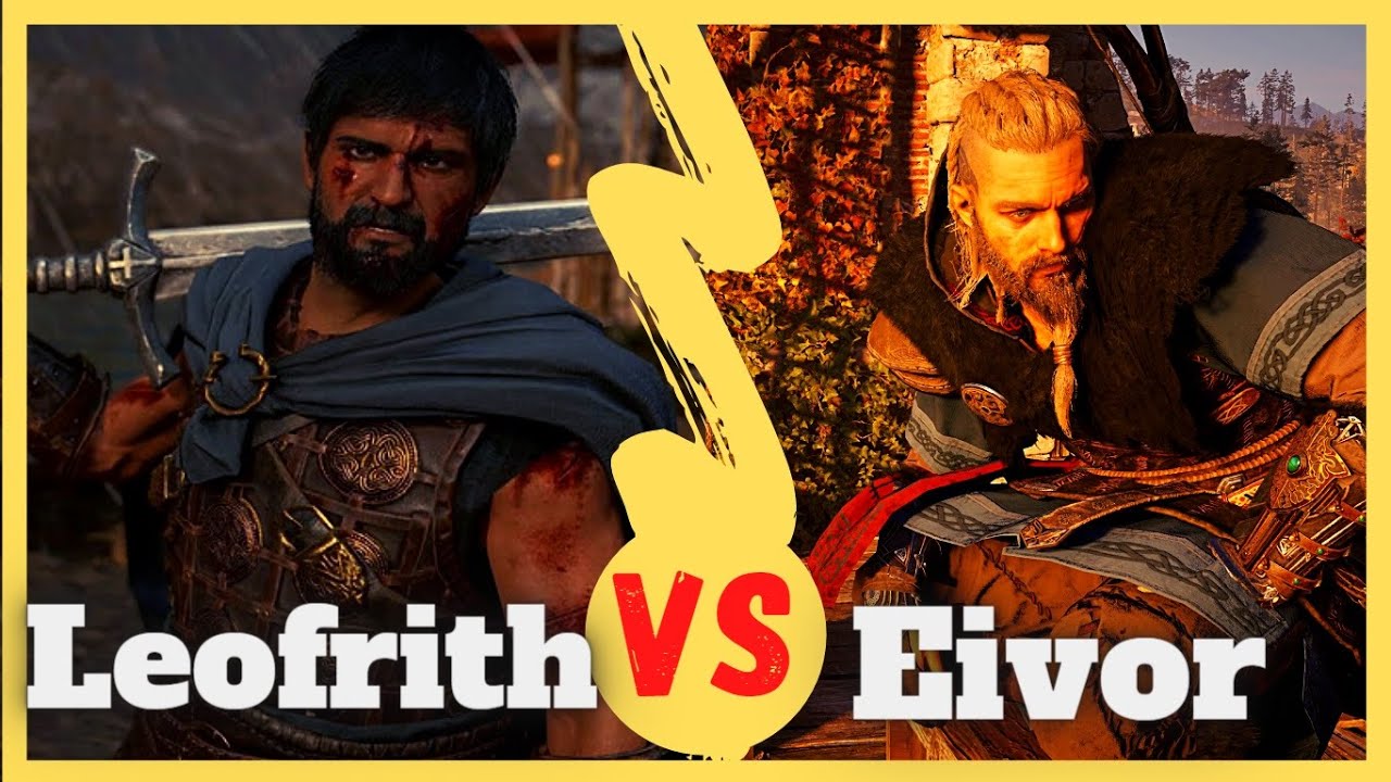 Assassin's Creed Valhalla Eivor fights Leofrith, Eivor vs Leofrith, Save or Spare Leofrith