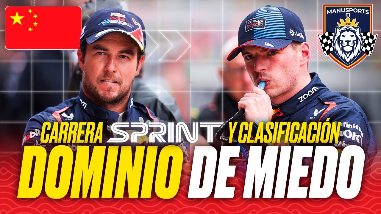 RED BULL APLASTA al RESTO | RESUMEN CARRERA SPRINT y CLASIFICACIÓN GP de CHINA F1 2024