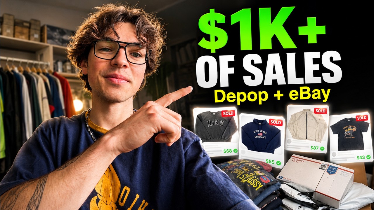 What Sold As A Depop Top Seller (Depop & Ebay)