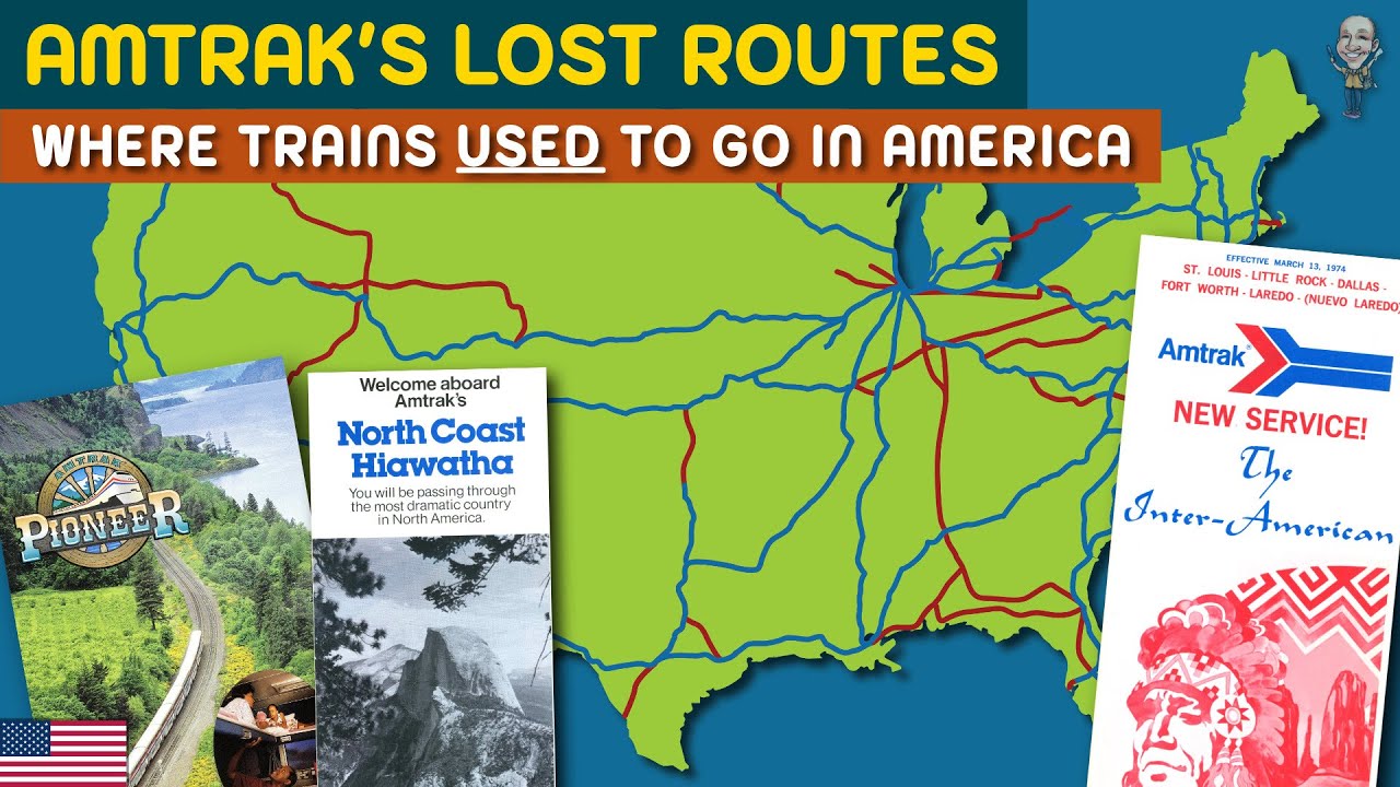 Former Amtrak routes: The trains America has lost
