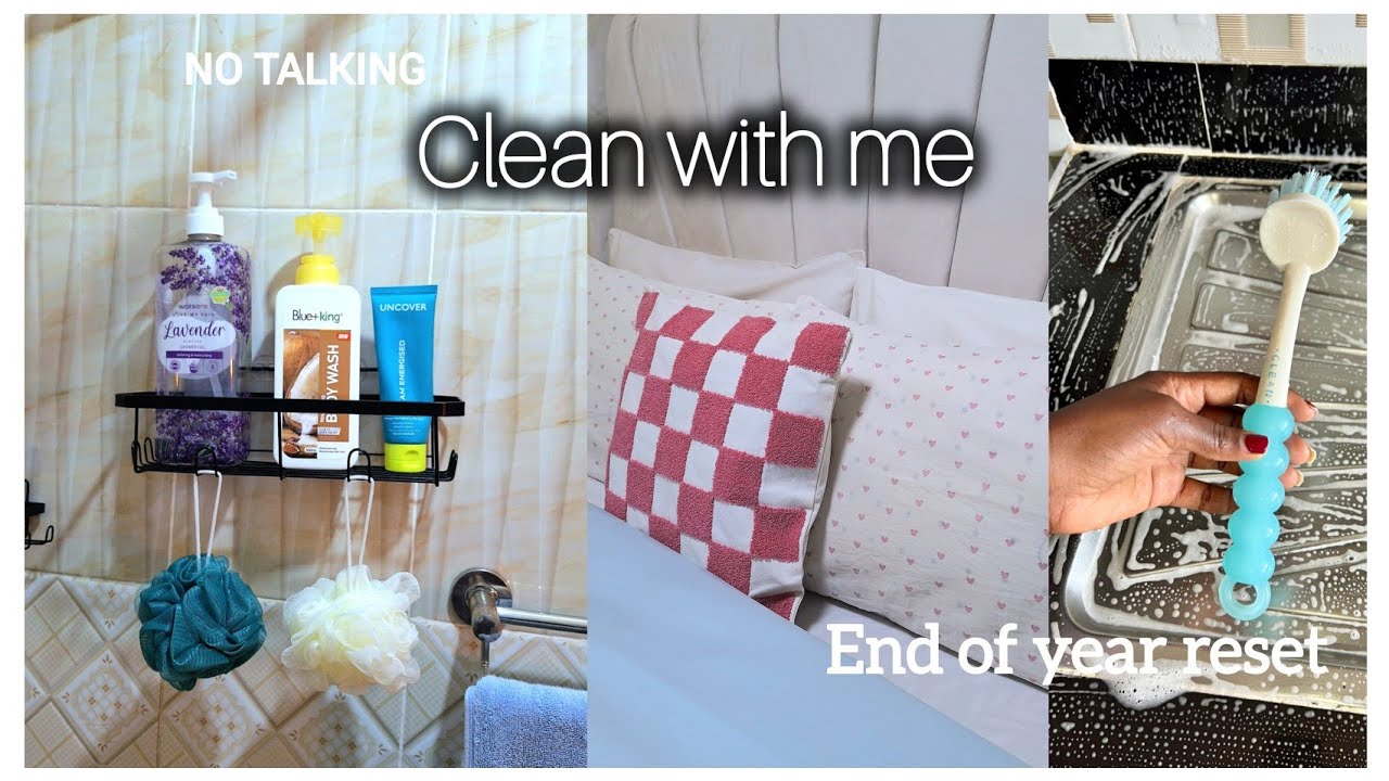 CLEAN, DECLUTTER & ORGANIZE WITH ME✨️🩷 COZY END OF YEAR APARTMENT DEEP CLEAN *asmr*