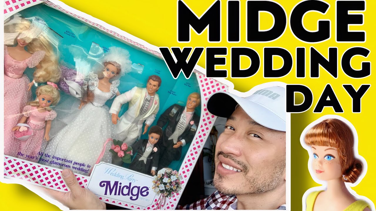 Barbie ALLAN MIDGE Wedding Day 1990