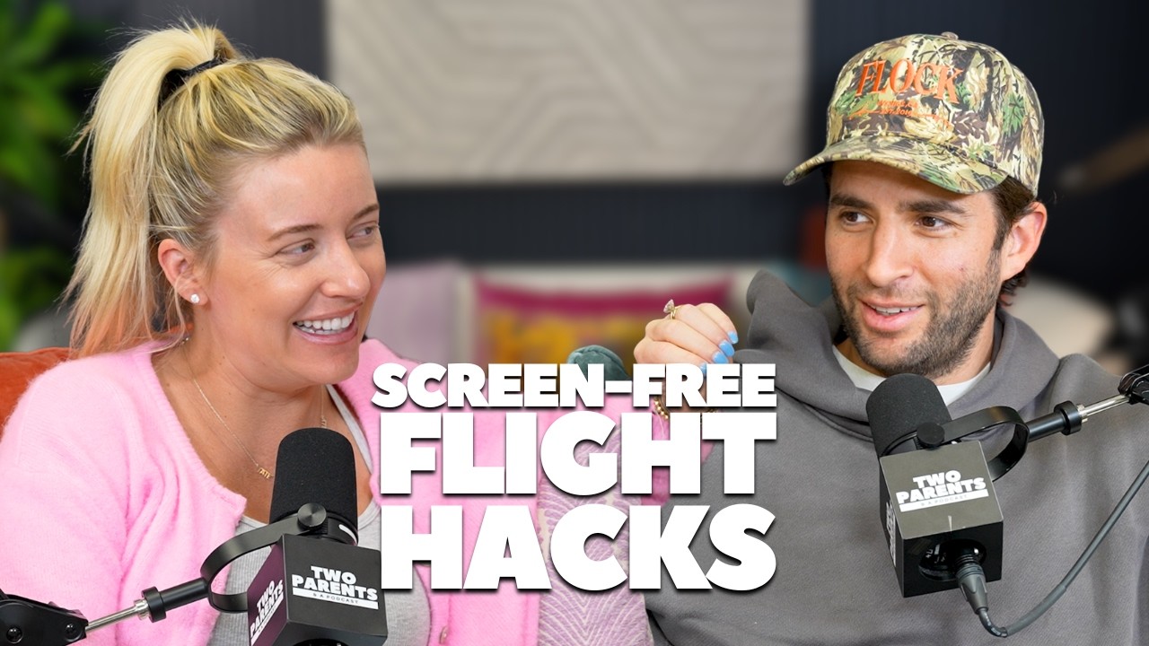Flying with kids, toddler leashes & crop tops while pregnant