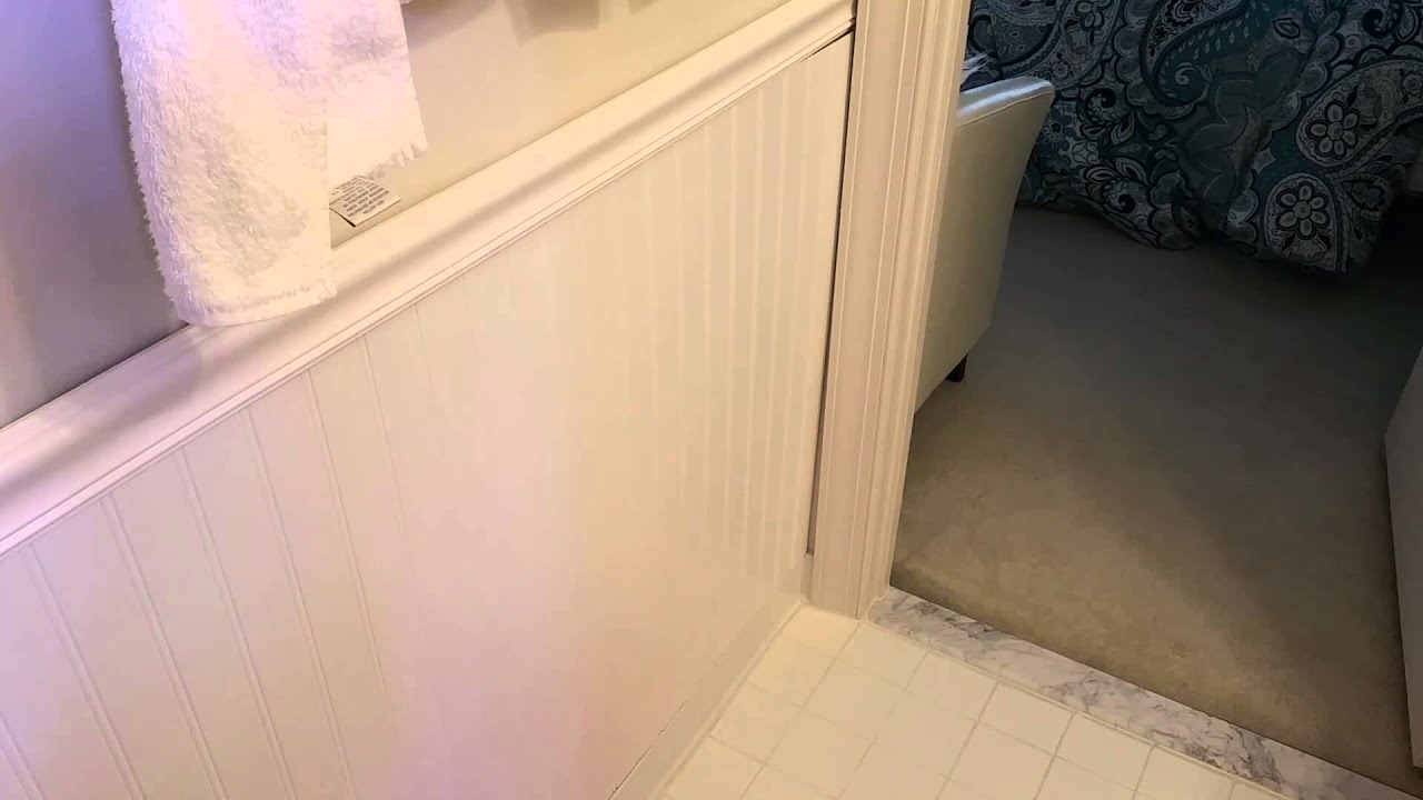 Small Bathroom Wall Beadboard Trim Project [Quick Summary]