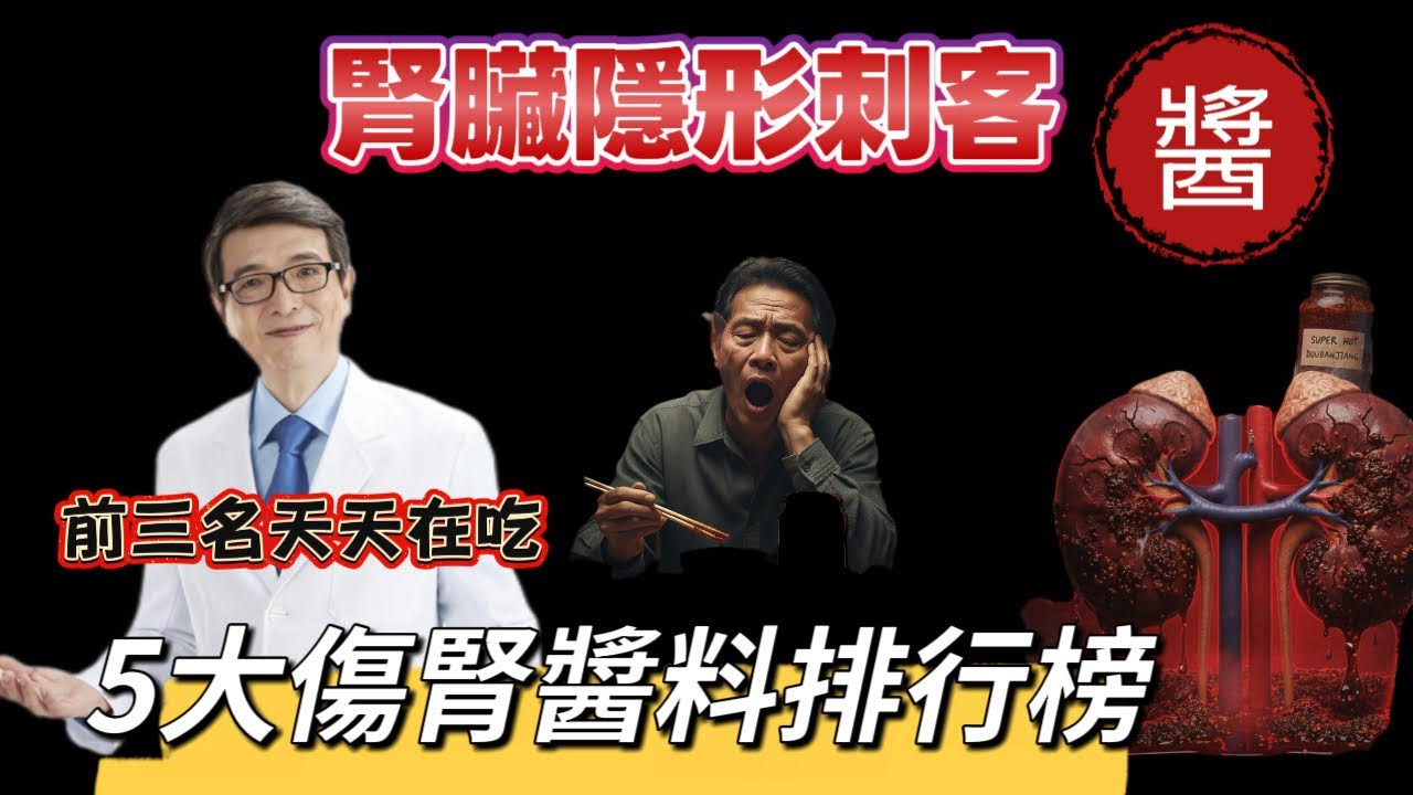 比食鹽更傷腎的5種醬料，番茄醬竟然排第3？腎友想保命快丟掉這瓶#腎臟#醬料