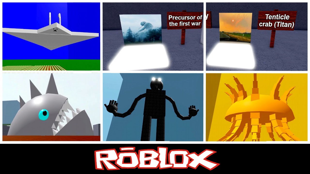 The Giants Of Trevor Tentacle Crab & Precursor Of (trevor creatures) By @Zantheman2010 Roblox