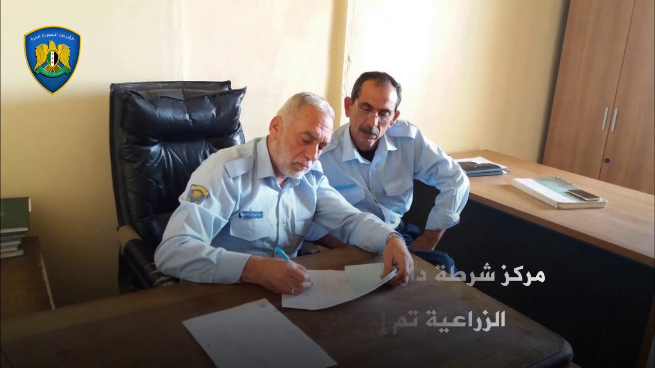 التقرير الأسبوعي لعمل مراكز شرطة حلب الحرة 25-1/6/2018