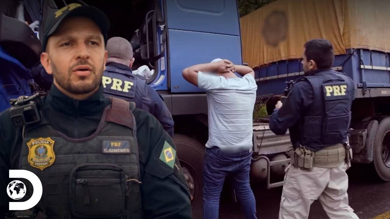 Inspecionando um carro com a ajuda de cães | Operação Fronteira Brasil | Discovery Brasil