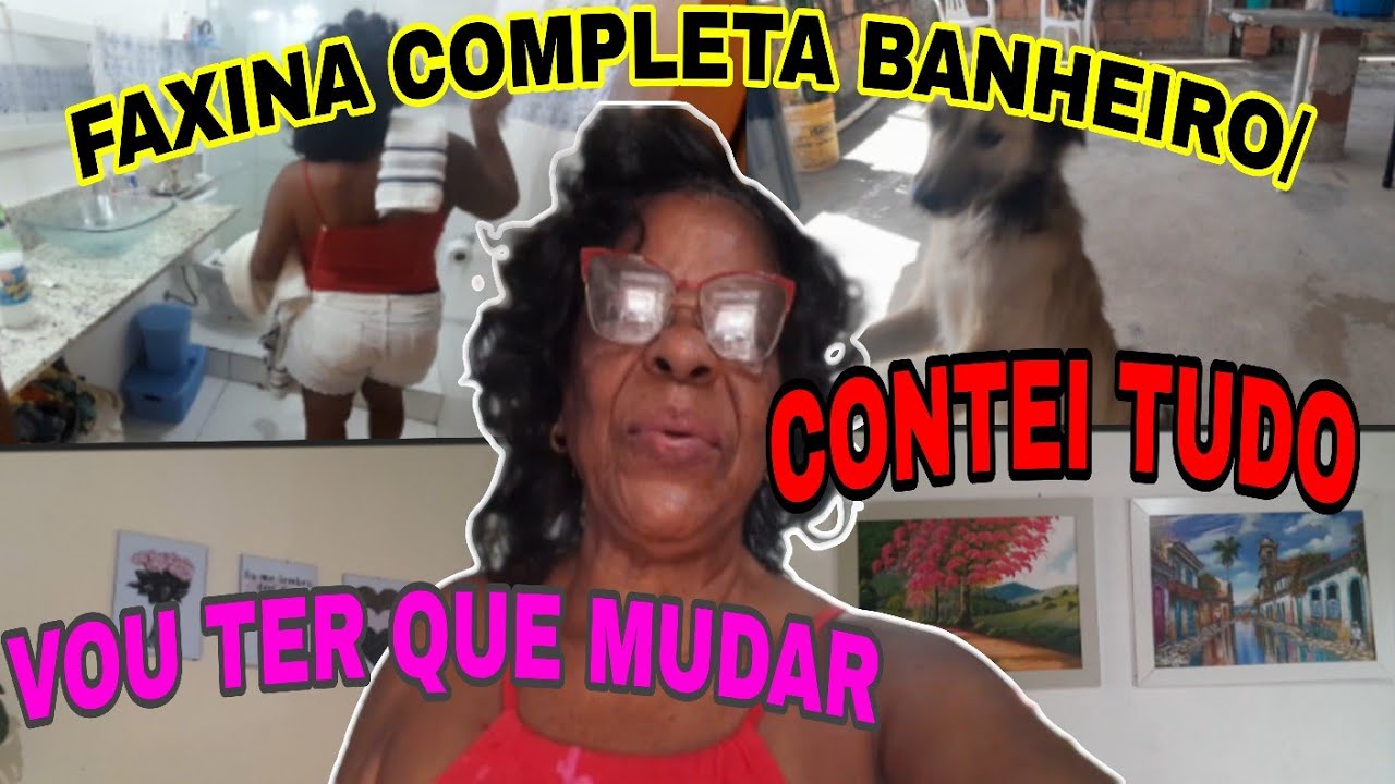 💞FAXINA COMPLETA NO BANHEIRO//CONTEI TUDO PRA VOCES//VOU TER QUE MUDAR