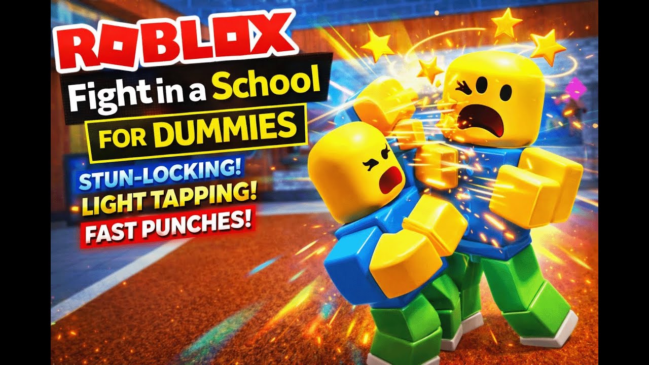Roblox Fight in a school for dummys In under 5 Minutes!