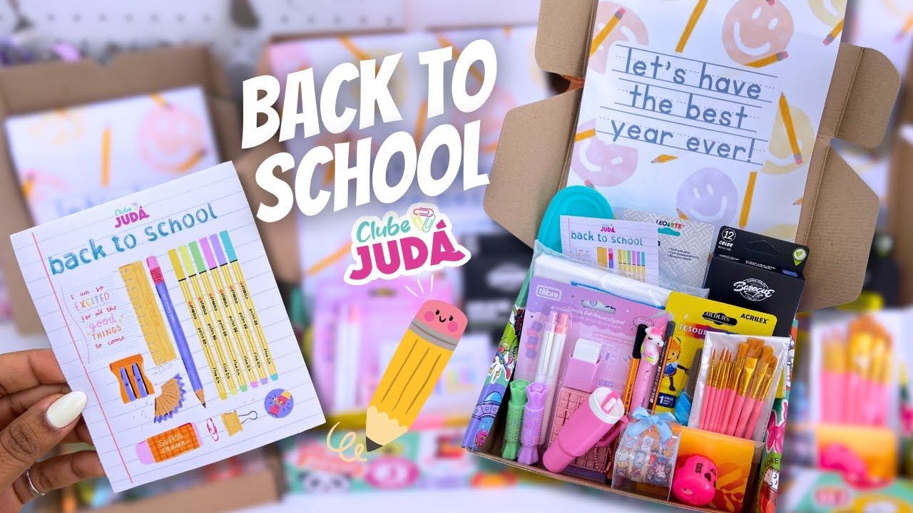 UNBOXING CLUBE JUDÁ- EDIÇÃO BACK TO SCHOOL ✏️