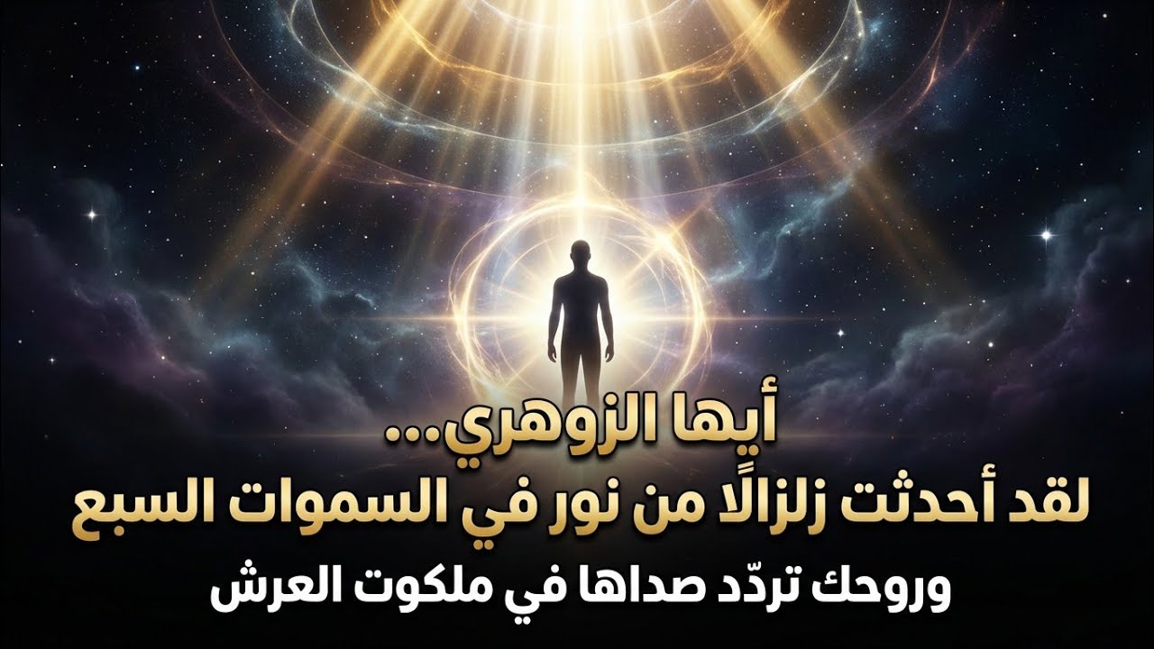 أيها الزوهري لقد احدثت زلزالا من نور في السموات السبع روحك تردد صداها في ملكوت العرش