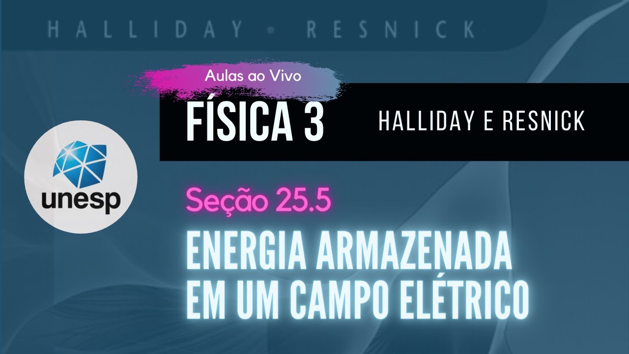 25.5 - Energia Armazenada em um Campo Elétrico