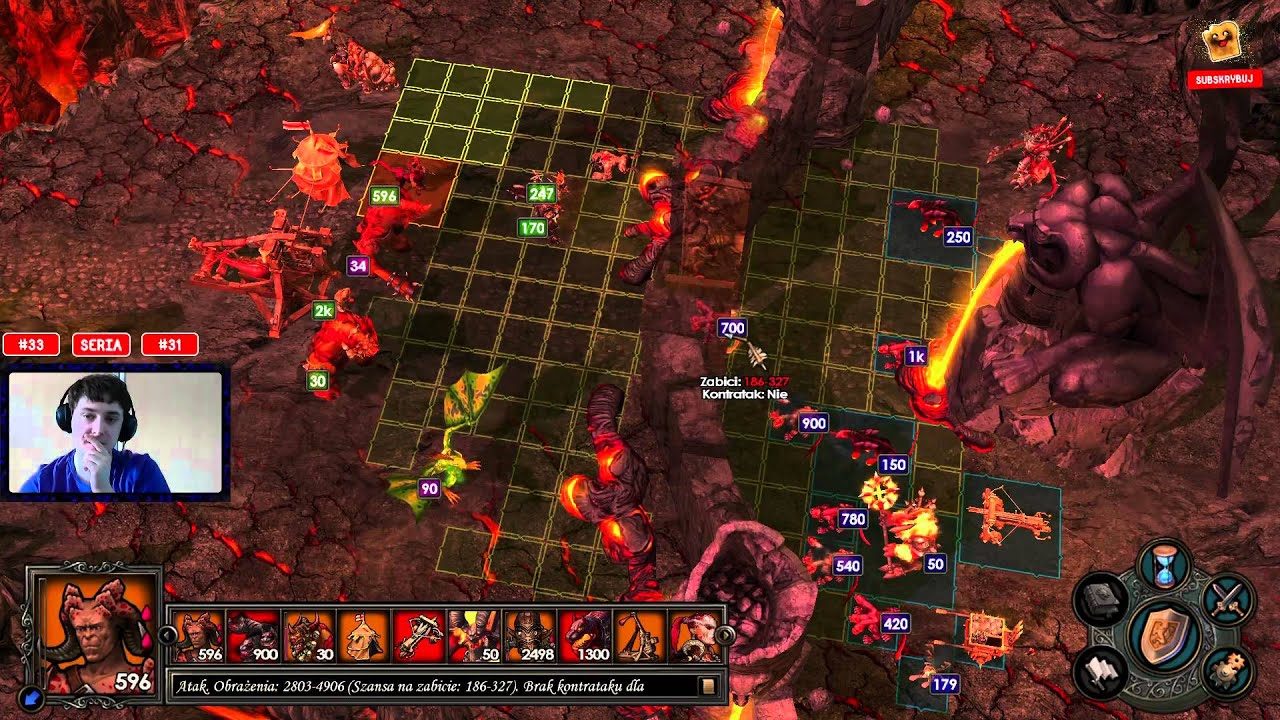 Turowe Gry Strategiczne - HEROES V Kampania Dzikie Hordy - Na Ratunek - Ostentacyjne Wyjście 3/5