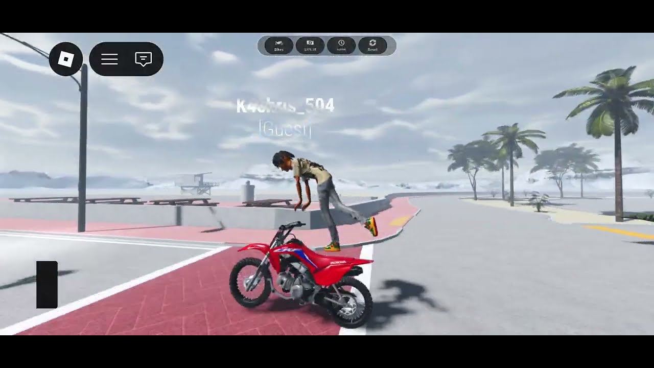 Taking my crf110 for a test ride on the weekend (Bikelife Gaming) 😱😱