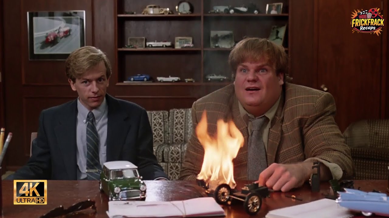 Tommy Boy 4K – HYSTERICAL Model Car Fire Scene - Chris Farley/David Spade