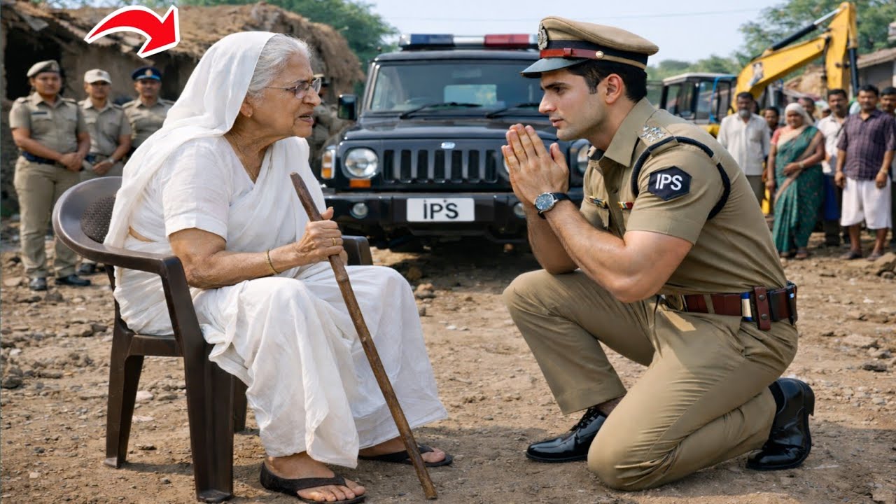 निर्दयी IPS बेटे पर अकेली बूढ़ी माँ भारी पड़ गई… सच जानकर पूरा गांव सन्न रह गया