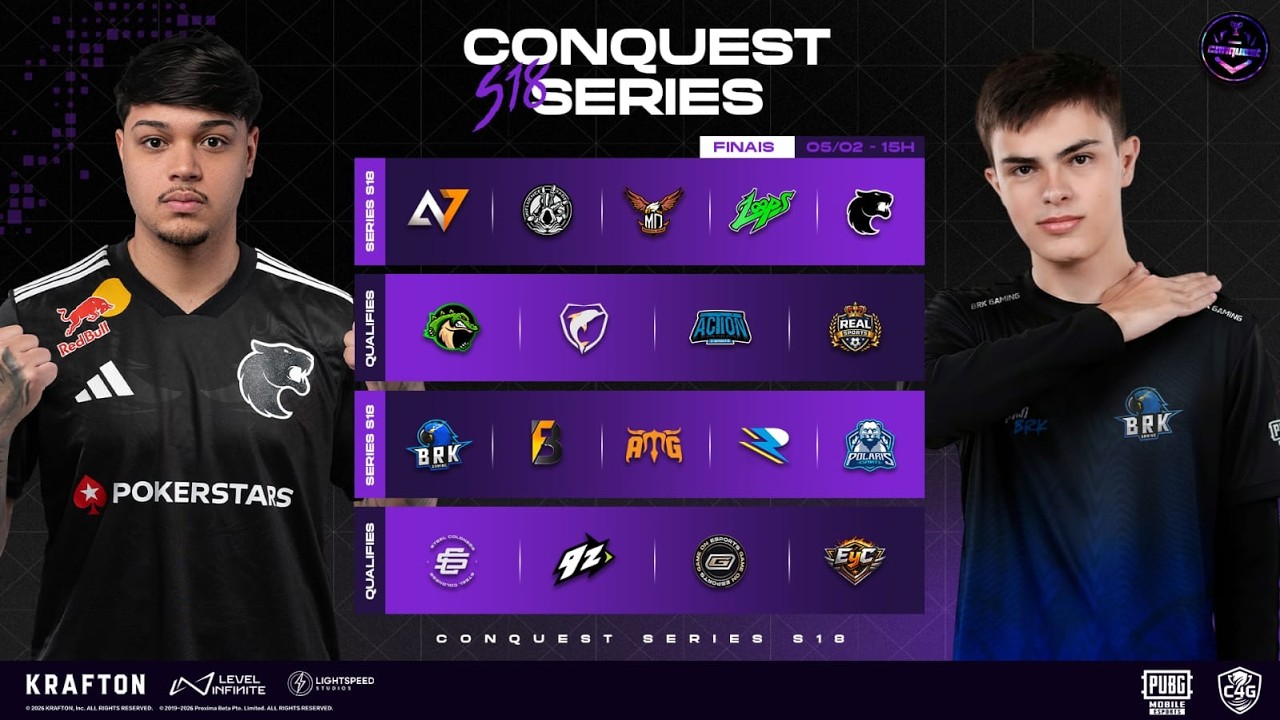 [PTBR] CONQUEST SERIES | FINAIS | DIA 1/2