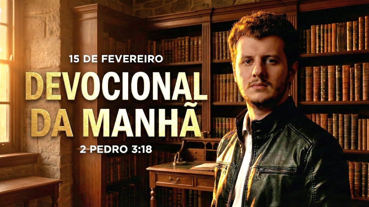 15 de fevereiro | Devocional da Manhã | 2 Pedro 3:18
