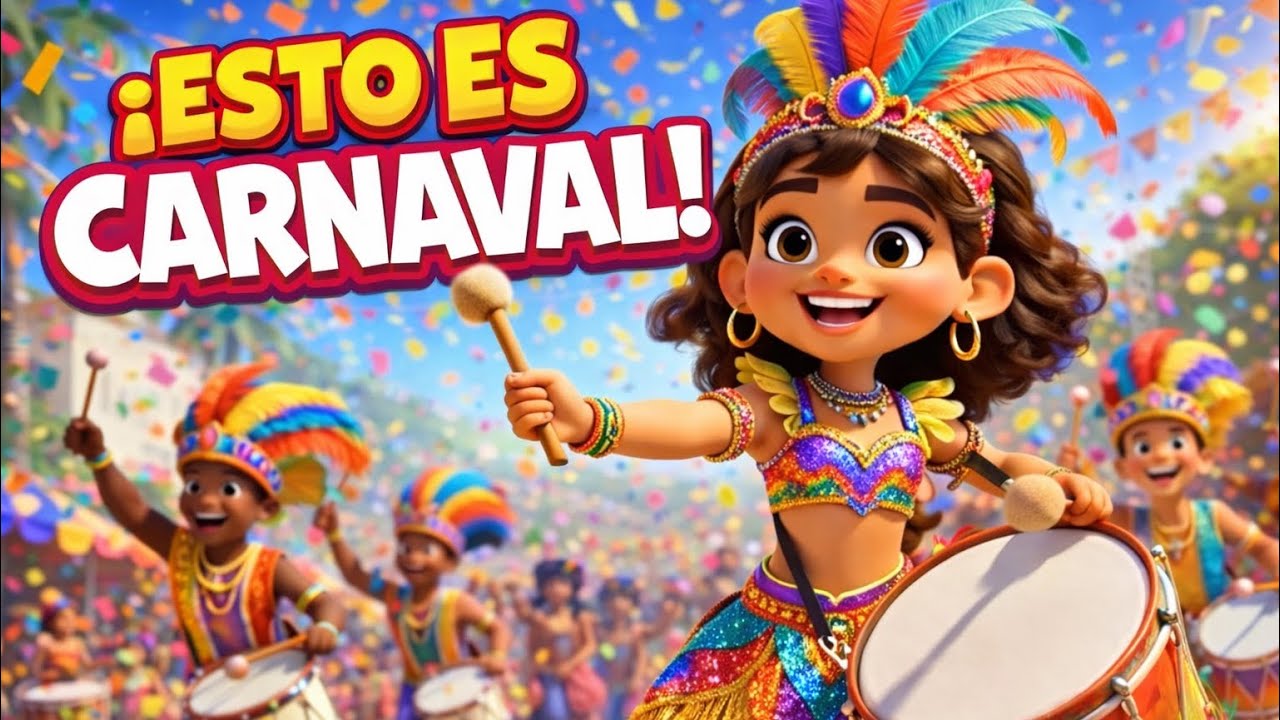 🌟 “Carnaval 2026 – Ritmo Explosivo y Fiesta Total 🎉 // Viral Dance Animation”