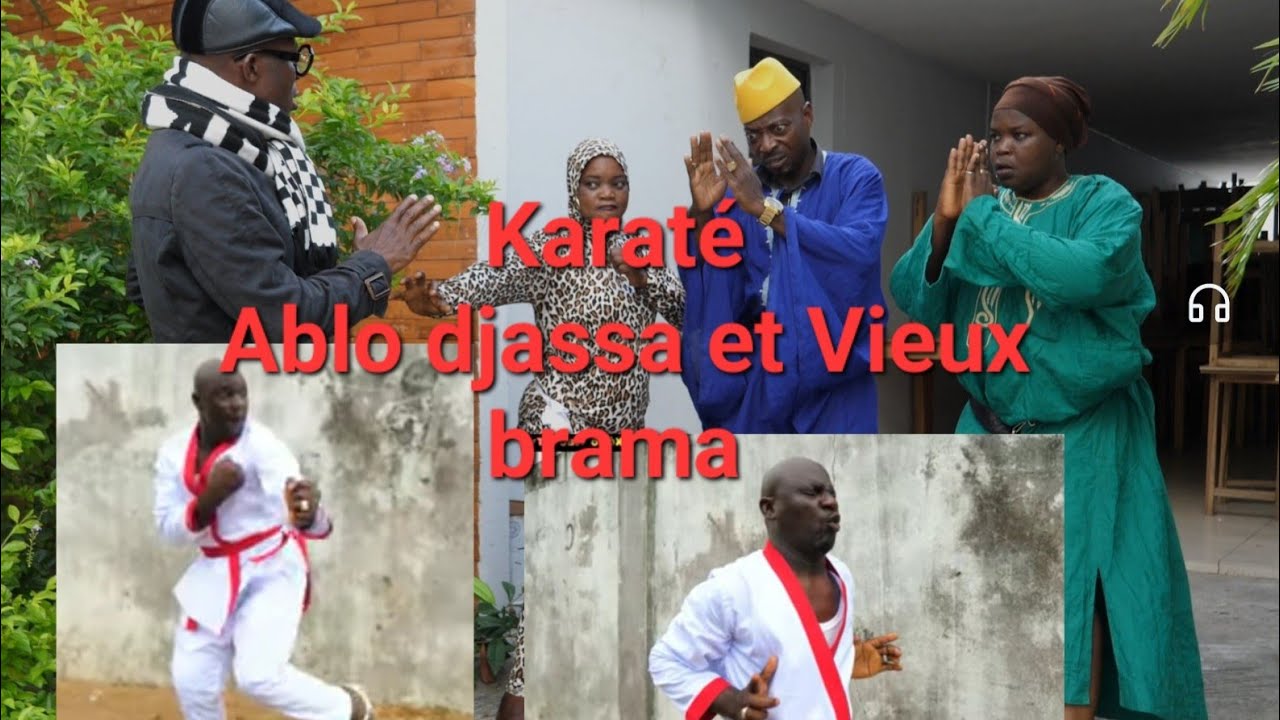 Karaté entre Ablo Djassa et Le Vieux Brahima Ep1