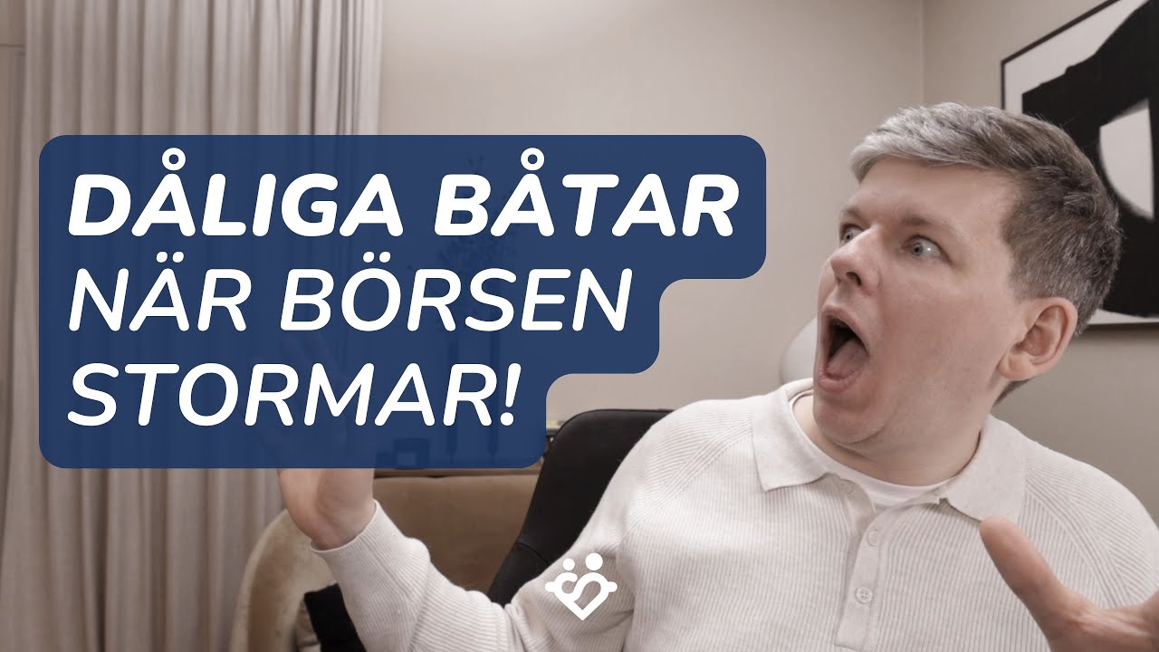 K53. Exempel på dåliga båtar man INTE bör sitta still i när hela börsen stormar