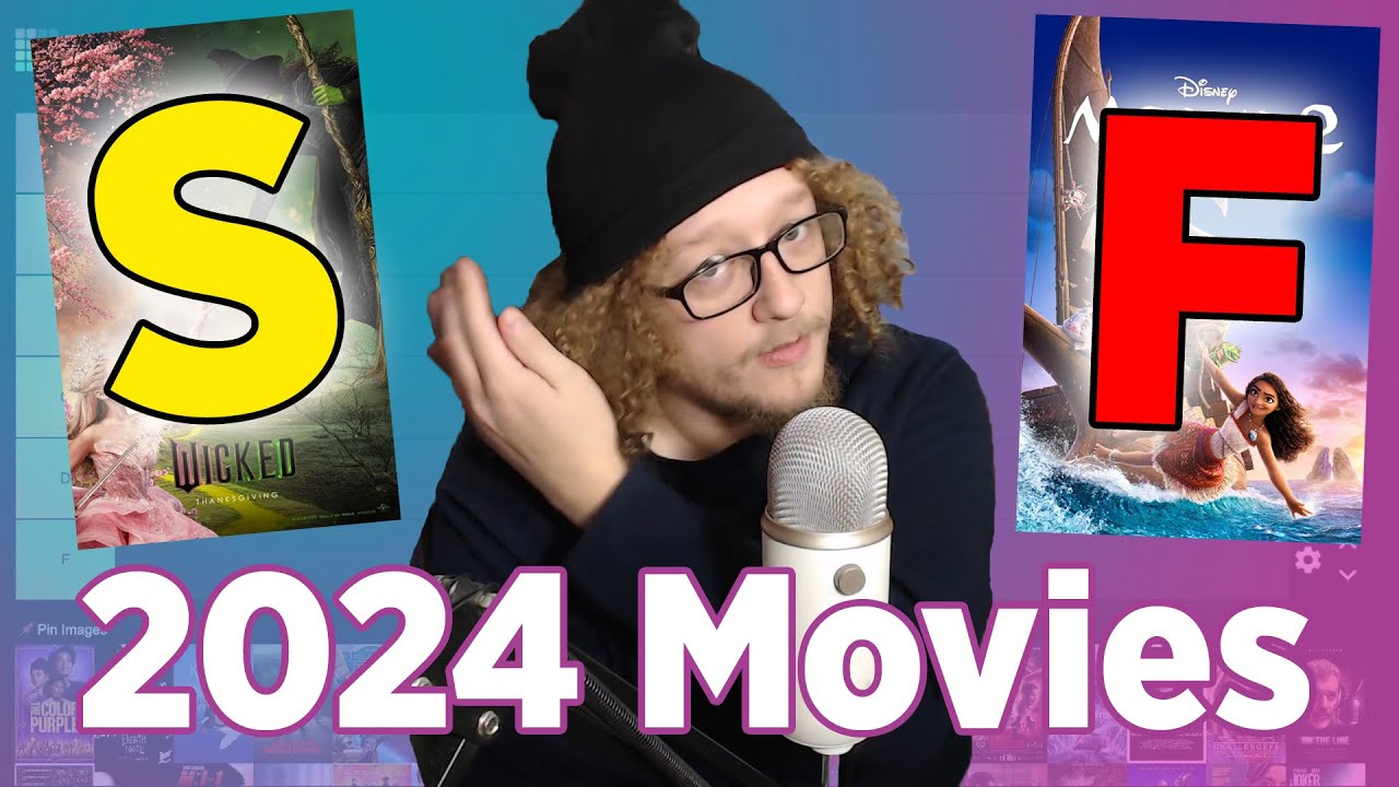 Ranking all of the movies and shows I watched in 2024!
