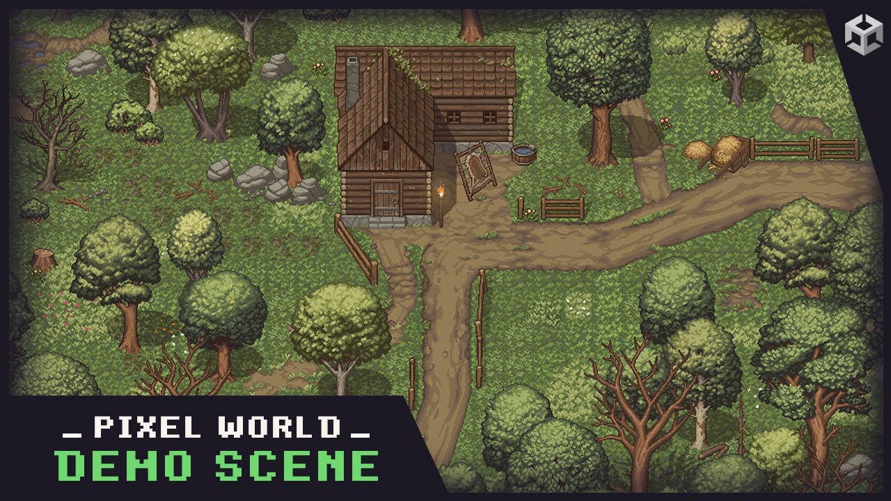Pixel World - Forest and Village Demo