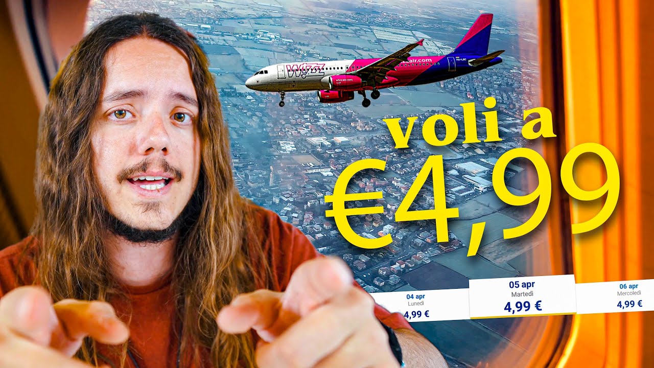 VOLI A &euro;4,99 ✈️ come trovarli e come funzionano le compagnie LOW COST