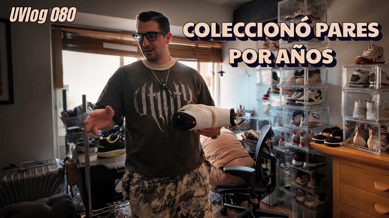 TOMAMOS FOTOS CON MOTOS Y VISITAMOS UNA COLECCIÓN DE SNEAKERS 👟💎 #UVLOG 80