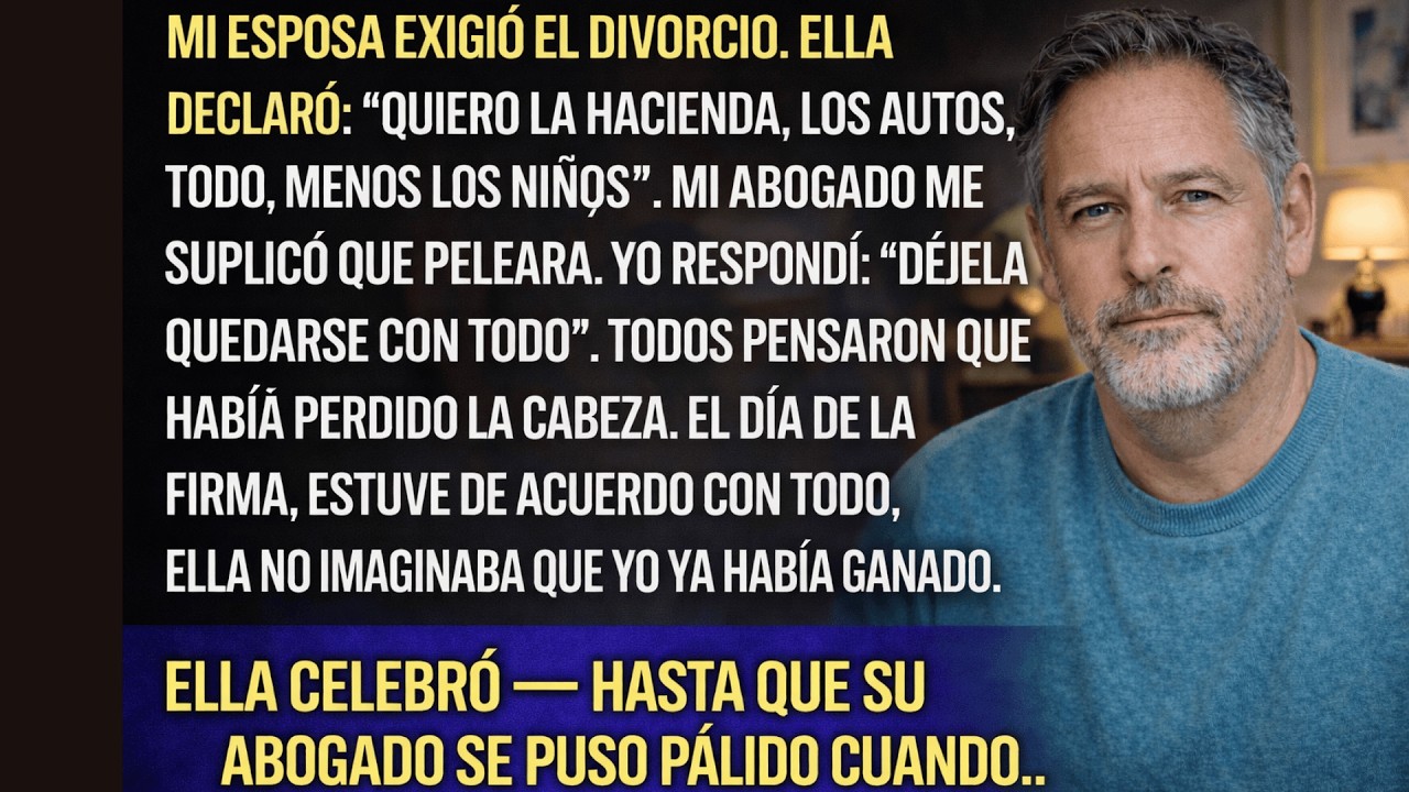 45Mi Esposa Se Quedó Con Todo En El Divorcio — Ella No Tenía Idea De Lo Que Realmente Estaba Tomando