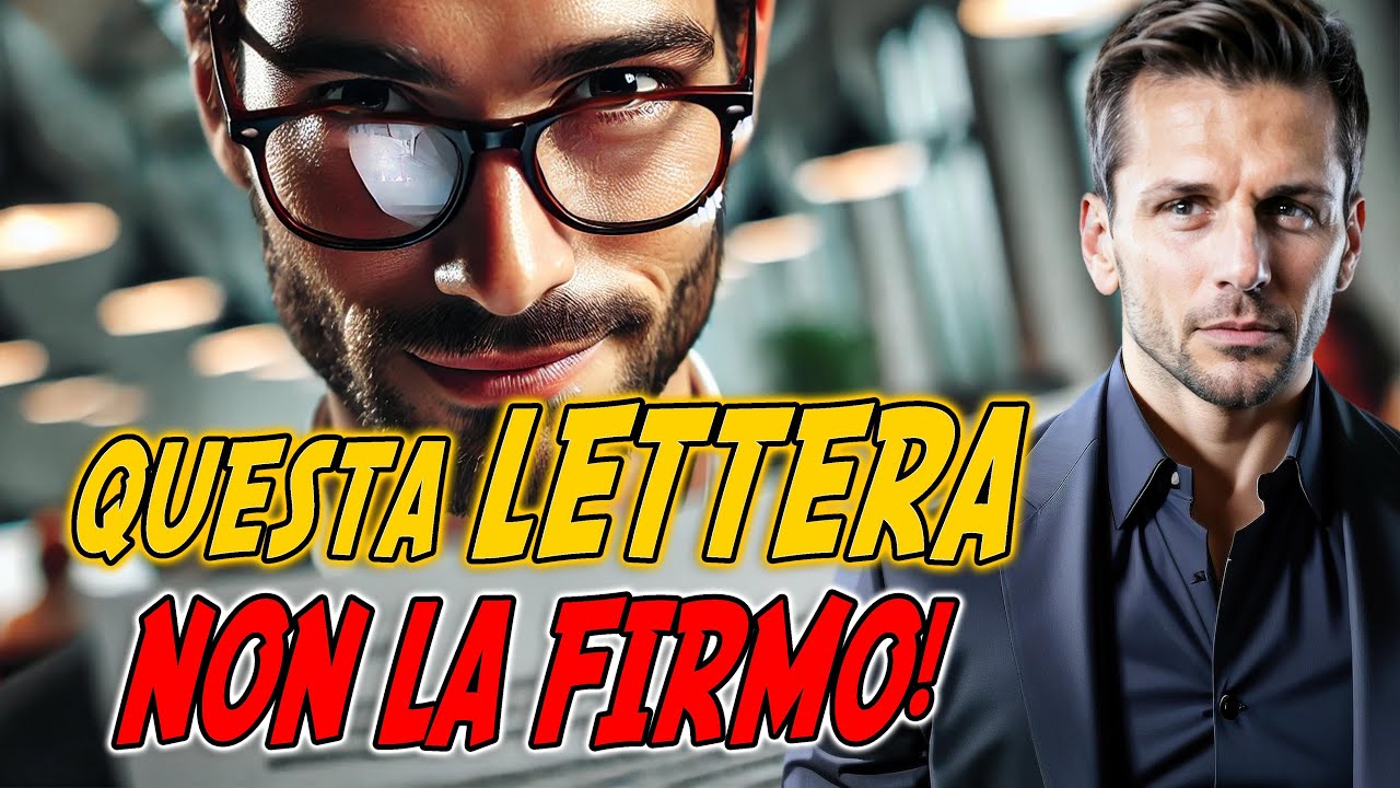 Posso rifiutarmi di FIRMARE una lettera dell'azienda dove LAVORO? | Avv. Angelo Greco