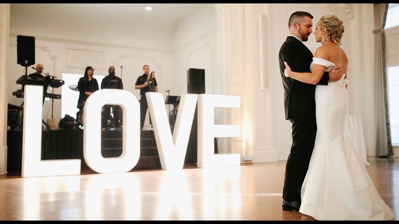 Elegant Black and White Wedding at The Mayo Hotel