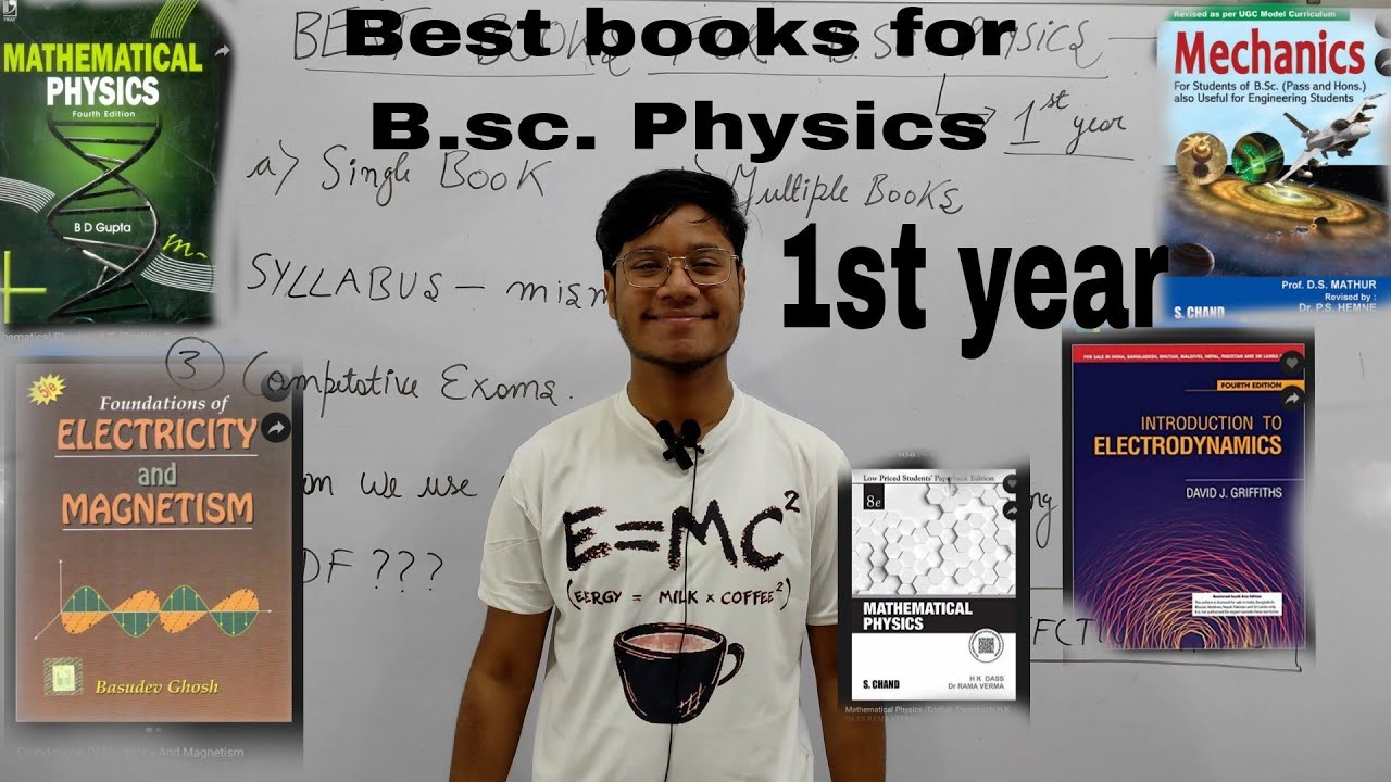 Best books for Bsc Physics 1st year // Books for semester 1 and 2 // B.Sc. Physics