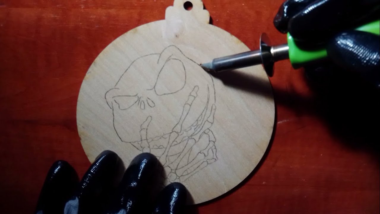 Pyrography / Halloween
