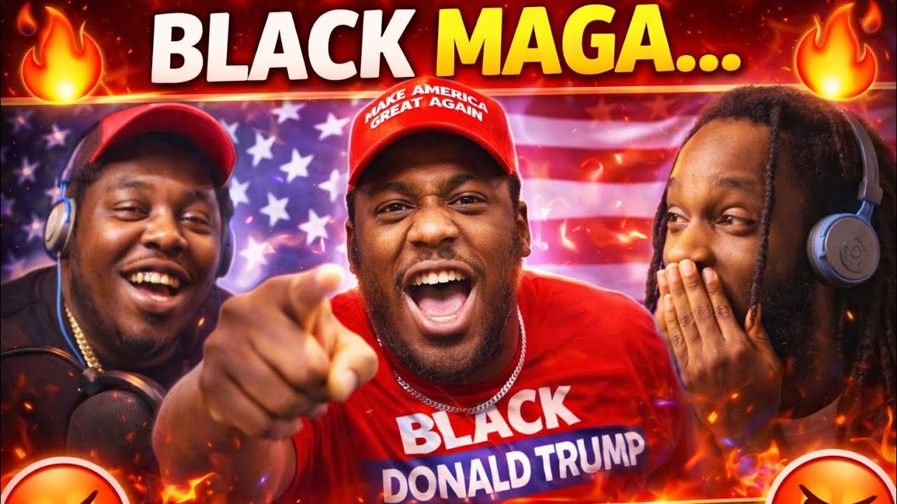 BLACK MAGA - BLACK DONALD TRUMP REACTION!!!